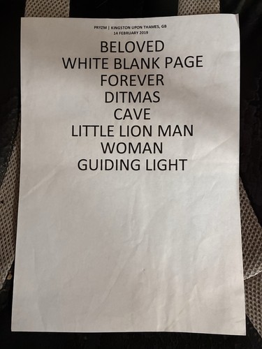 Genuine mumford sons setlist - mumford,